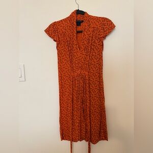 French Connection Vibrant Orange Maxi Dress
